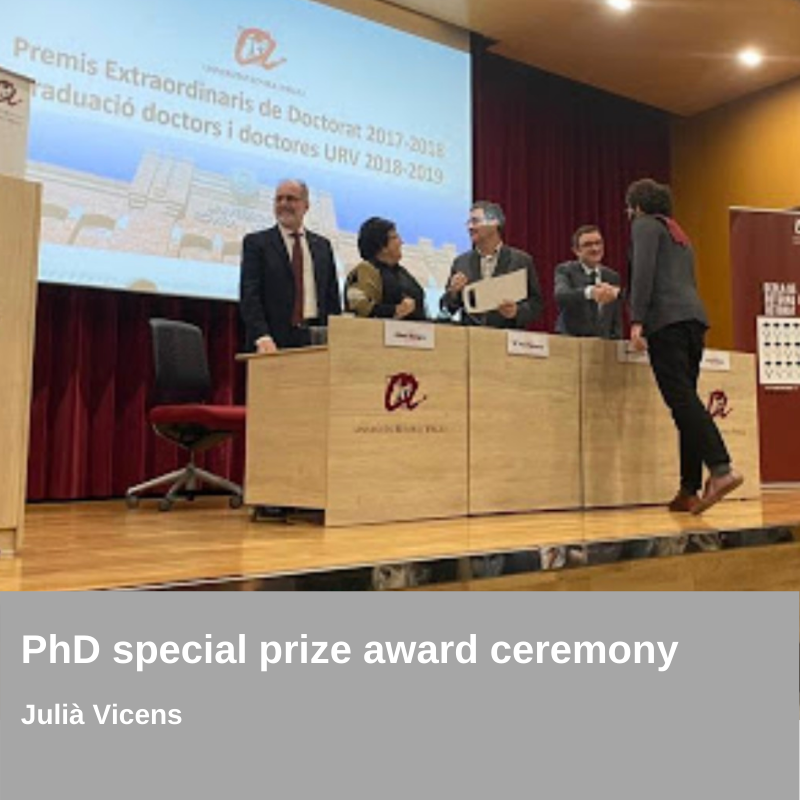 Award - PhD special prize award
