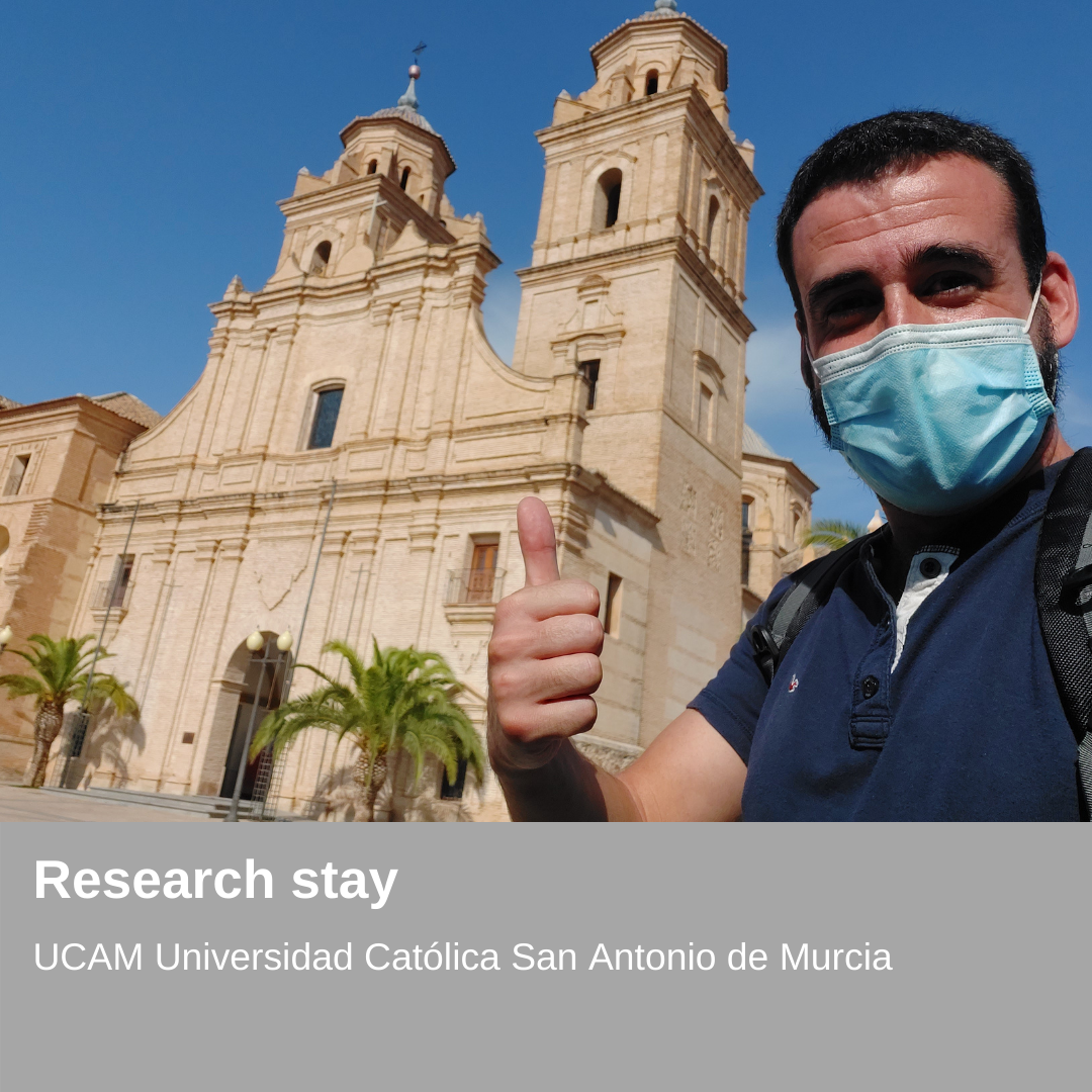 Research stay - UCAM Universidad Católica Murcia, by Jordi Mogas