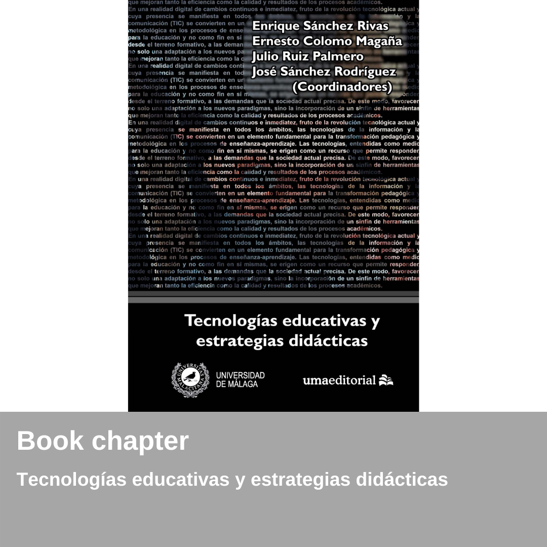 New publication - Tecnologías educativas y estrategias didácticas
