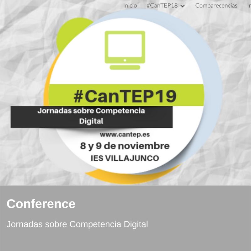 Conference - Jornadas sobre Competencia Digital