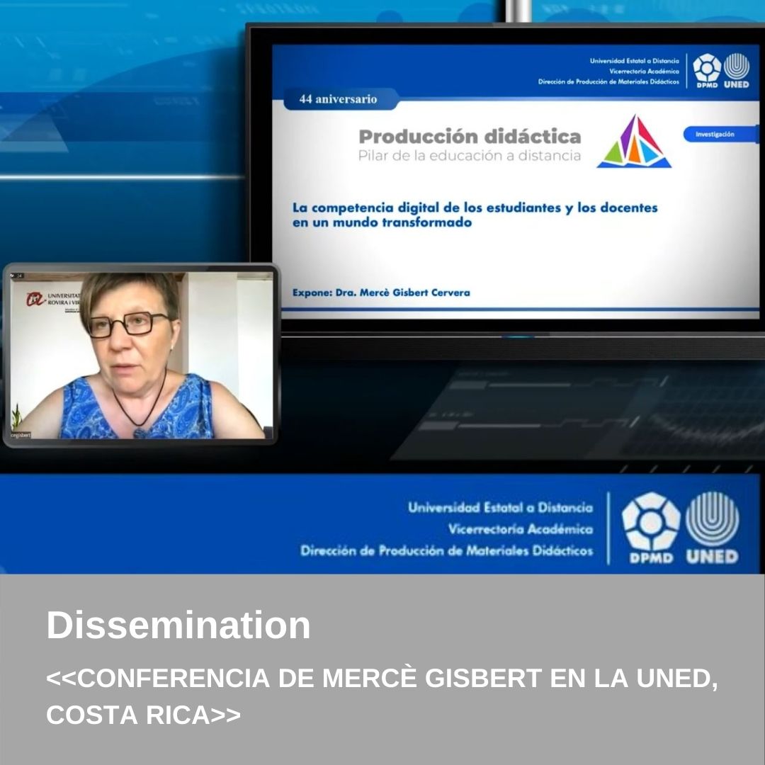 DISSEMINATION: Conference by Mercè Gisbert at UNED, Costa Rica