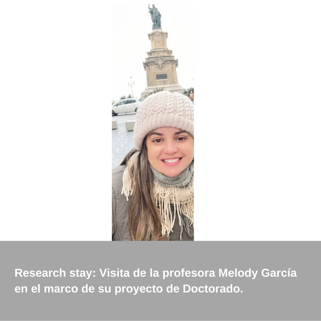 Visit from the professor Melody García