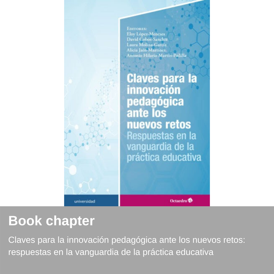 New publication - Claves para la innovación pedagógica ante los nuevos retos: respuestas en la vanguardia de la práctica educativa