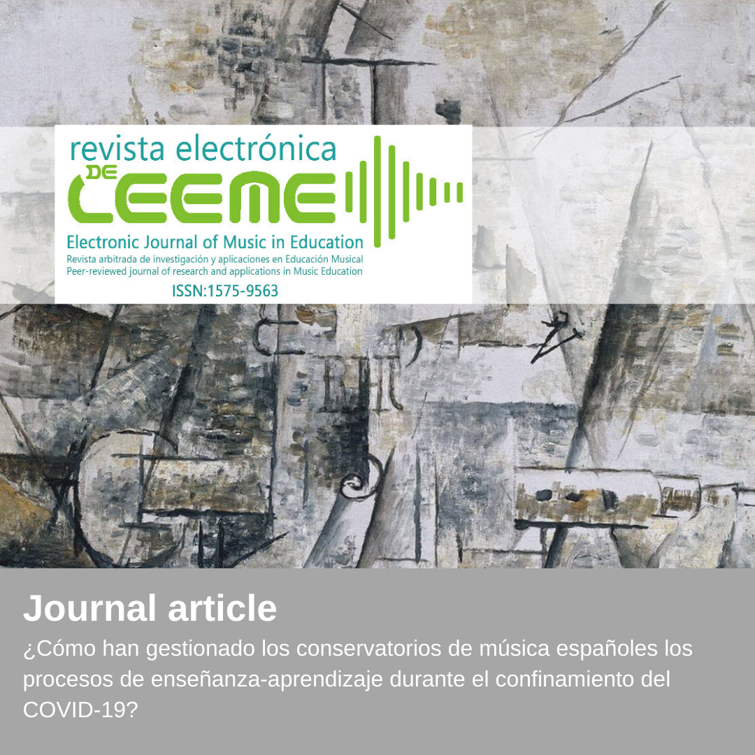 New publication - Revista Electrónica de LEEME