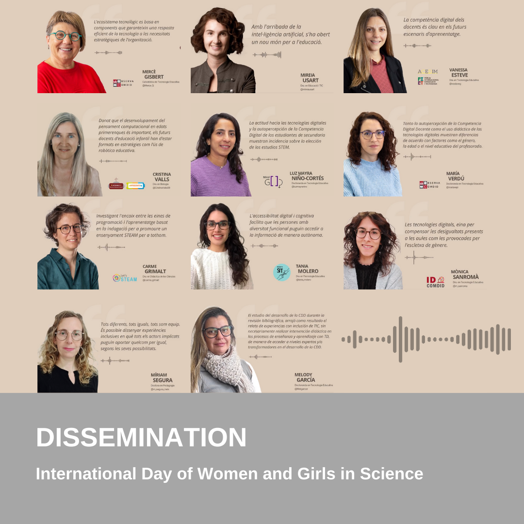 INTERNATIONAL DAY OF WOMAN AND GIRLS IN SCIENCE