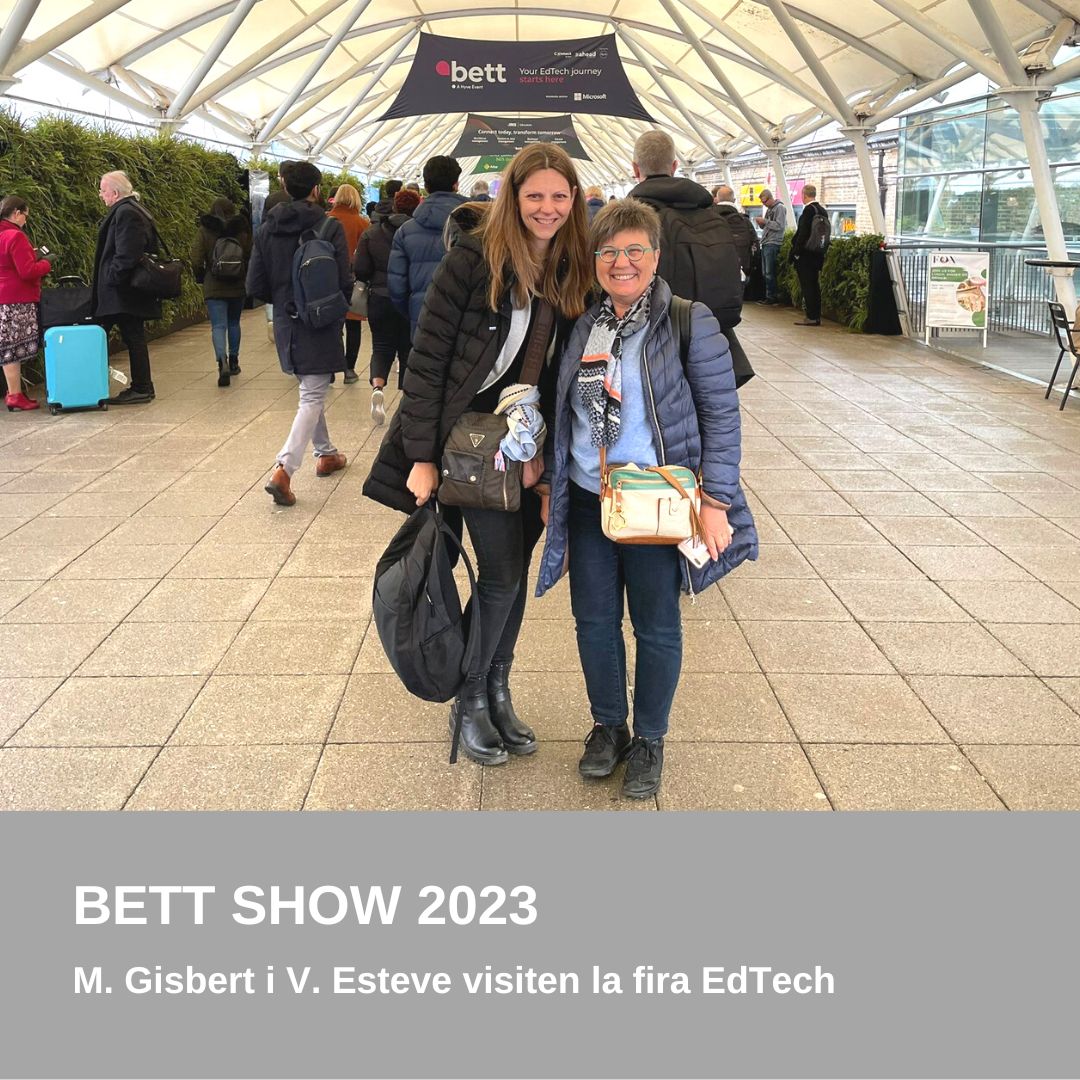 M. Gisbert and V. Esteve visit BETT 2023