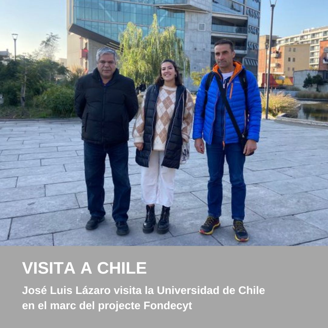 JOSÉ LUIS LÁZARO VISITA LA UNIVERSIDAD DE SANTIAGO DE CHILE