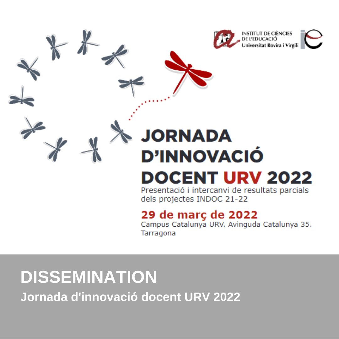 Jornada d'innovació docent URV 2022