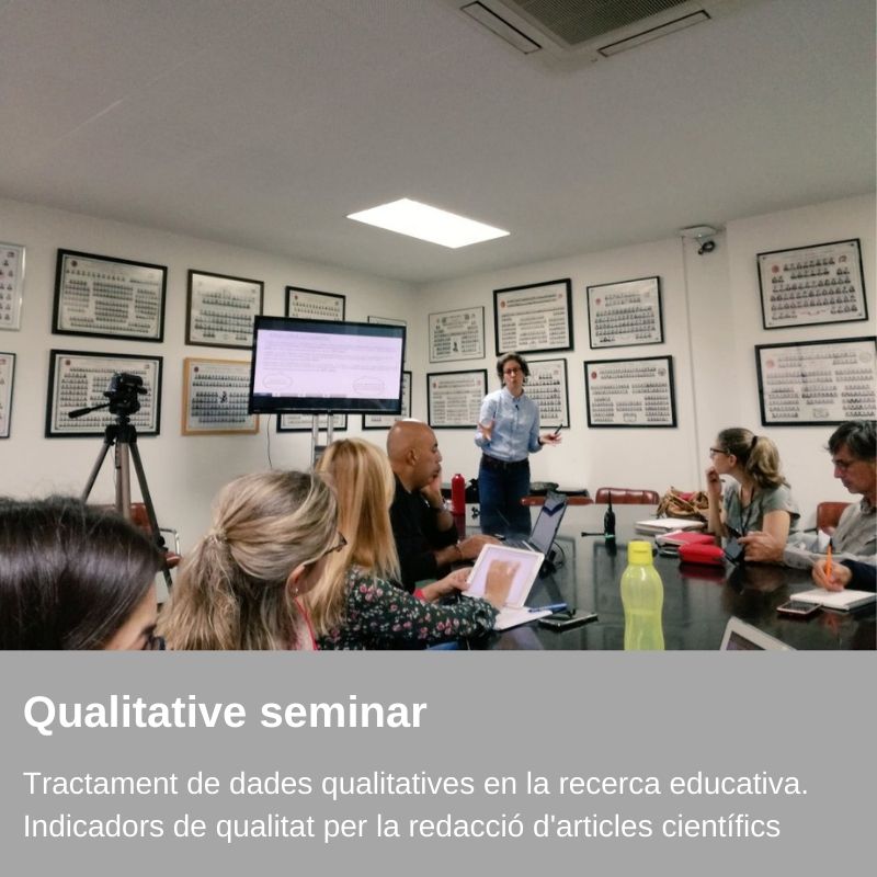 Seminar - Qualitative data processing in educational research. Quality indicators for scientific writing